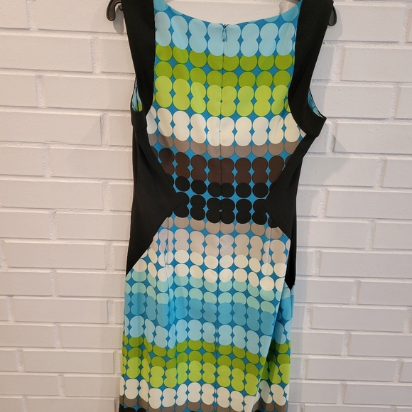 Retro vintage Dress size 4 groovy polyester spandex women's - Picture 3 of 6